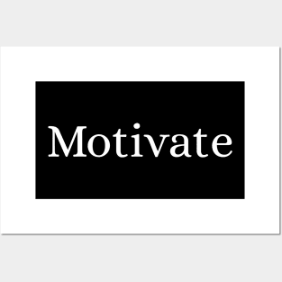 Motivate Posters and Art